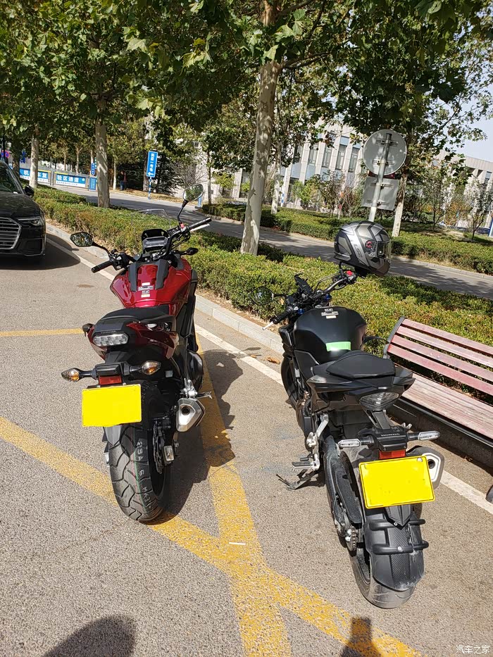 2021款cb500f行车大事记