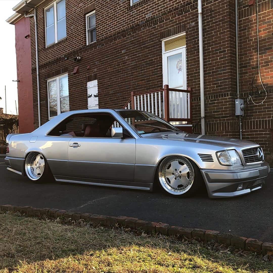 奔驰w124amg这台真挺帅