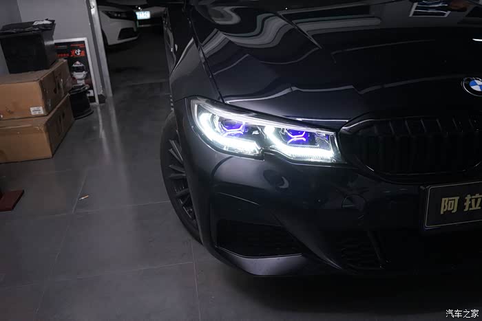 【图】新三改个oss日行灯套件_宝马3系论坛_汽车之家论坛