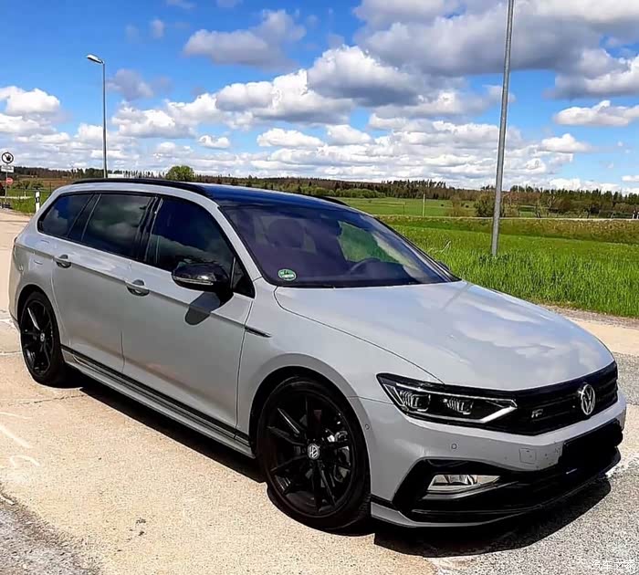 2021款新迈腾b85改装升级欧版rline前杠包围保险杠总成