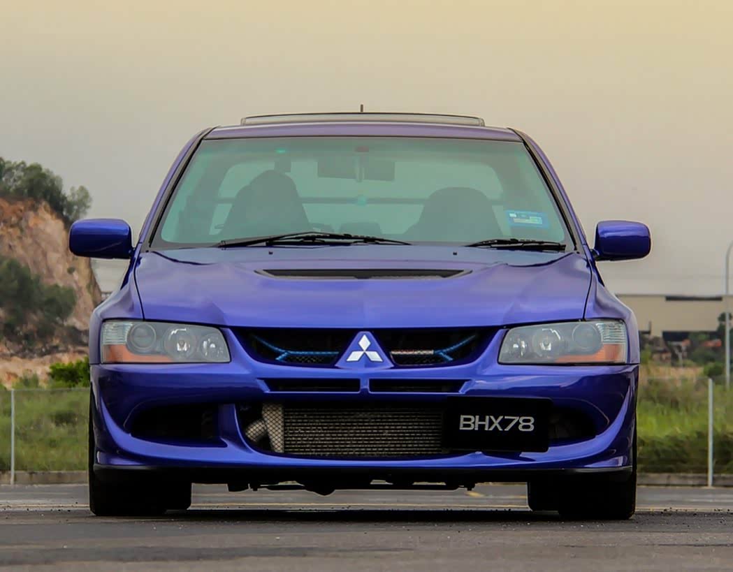 又见三菱evo8代酷酷的感觉总是值得留恋和回忆