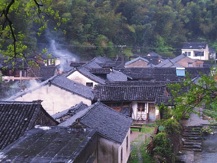 餘姚冠佩村,人間煙火 .