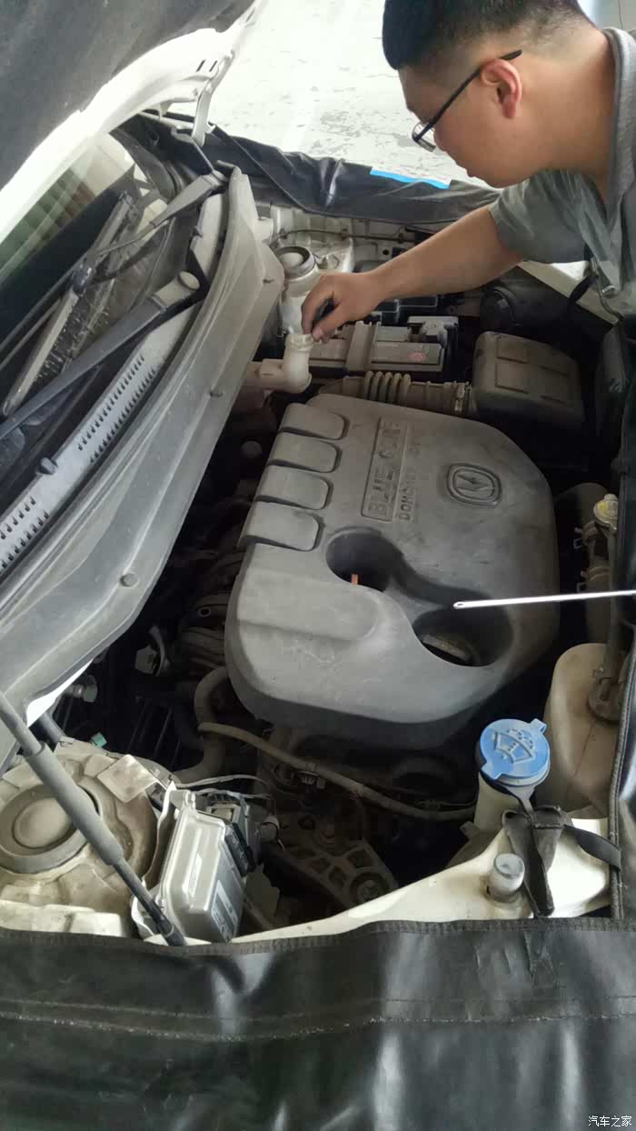 【我是养车点评师】长安cs35保养记