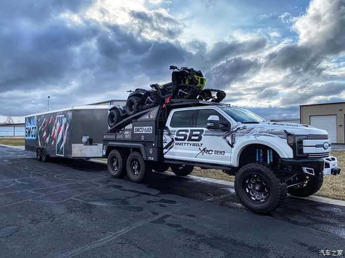 福特f550 lariat 6x6威武霸气.