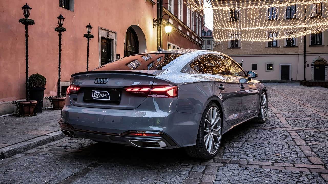 外媒发布了一组奥迪2020款a5,即中期改款a5的图片