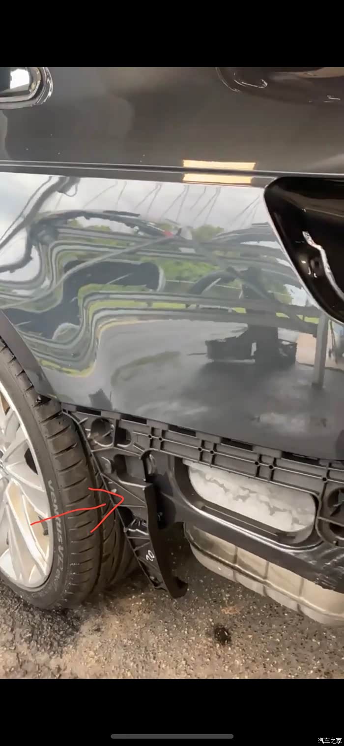 【图】各位车友,后保险杠支架处强度大吗_奥迪a4l论坛_汽车之家论坛