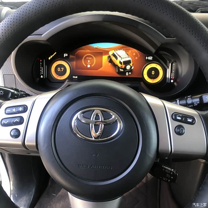 fj酷路泽的液晶仪表盘有人改吗如何