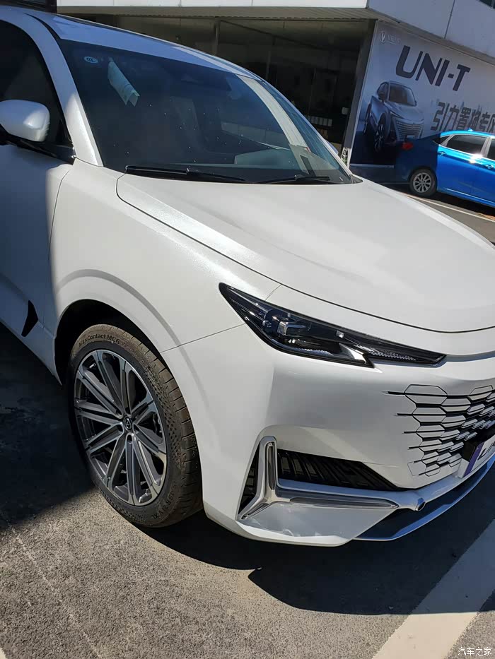 【图】白色实车欣赏,长安uni-k#unik_长安uni-k论坛_汽车之家论坛
