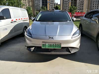 提车作业-银色的小鹏g3 我的工地好伙伴