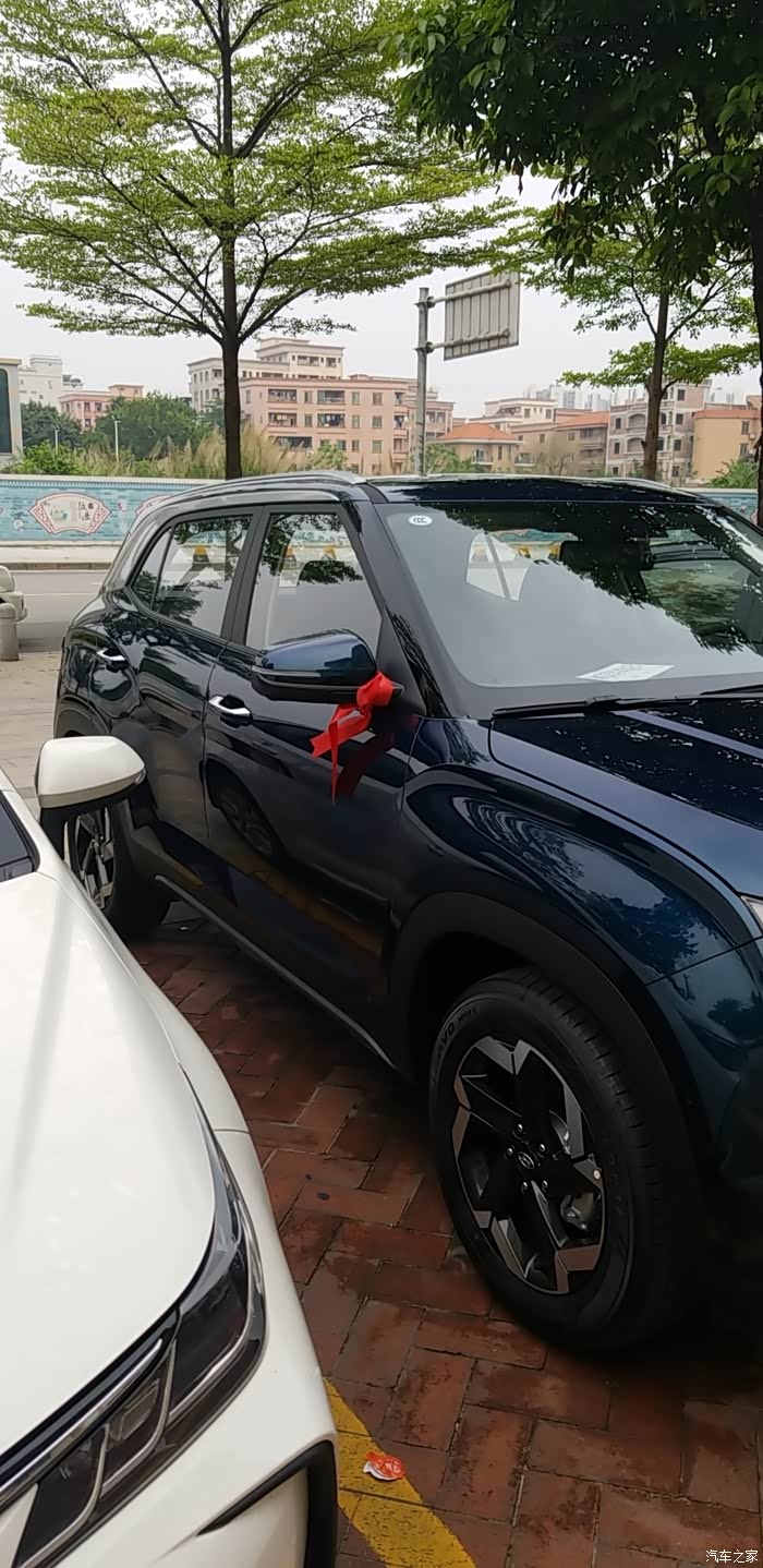 【图】有没有车友买水鸭蓝颜色!_北京现代ix25论坛_汽车之家论坛