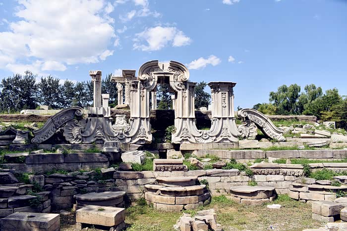 一汽-大众揽境#感受曾经辉煌的圆明园