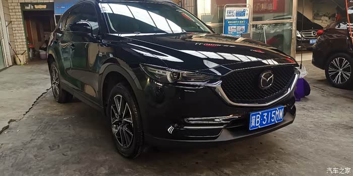 心心念念的cx-5极夜黑旗舰终于提车