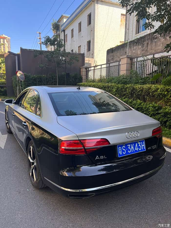 个人16年4月登记奥迪a8l