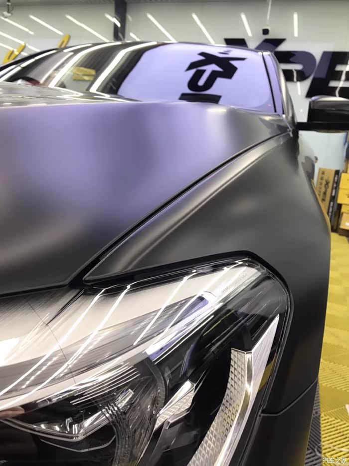 贴了个磨砂车衣