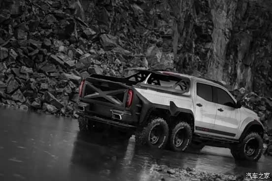 奔驰x级皮卡6x6太帅了