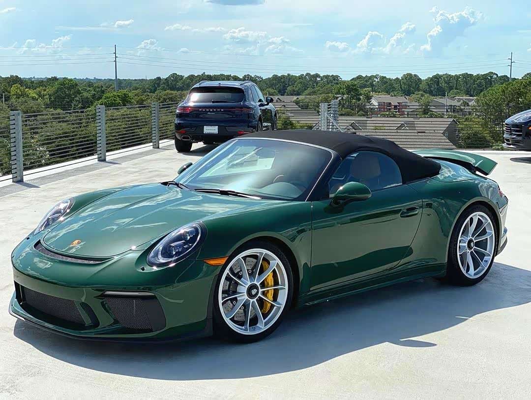 911 speedster pts英国赛车绿
