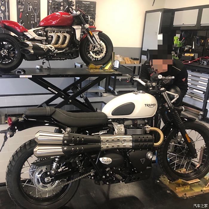 凱旋小攀爬streetscrambler新手提車