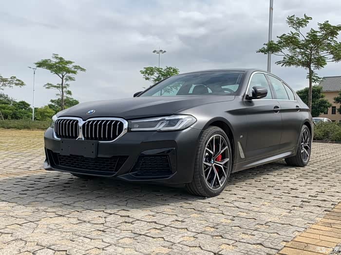 【图】杭州首提 2021款bmw 540i 磨砂暗银!_宝马5系论坛_汽车之家论坛