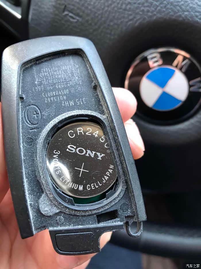 14款宝马5系提示需要更换车钥匙遥控电池吗?