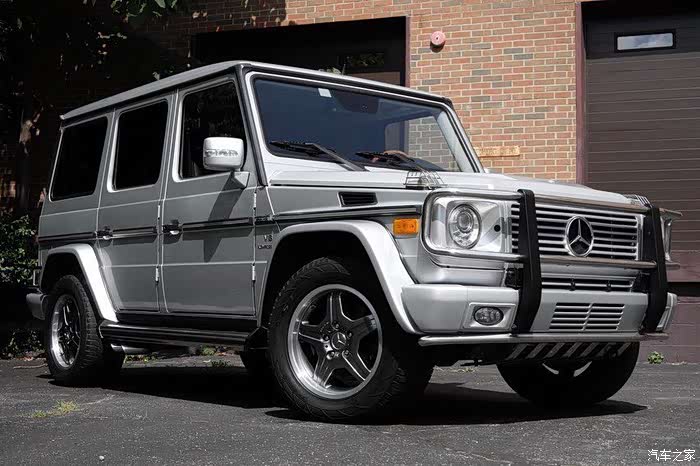奔驰g55 amg,5.5l大v8机械增压,大g呀