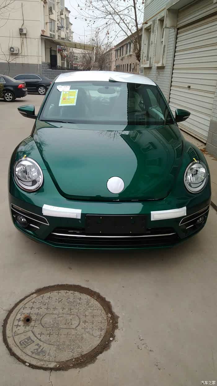 18款的甲壳虫宜乐版有竹篱绿这个颜色么?