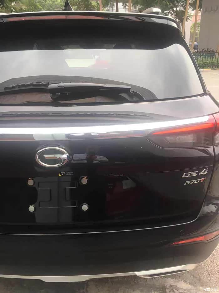 【图】喜提黑武士gs4,帅炸了!_传祺gs4论坛_汽车之家论坛
