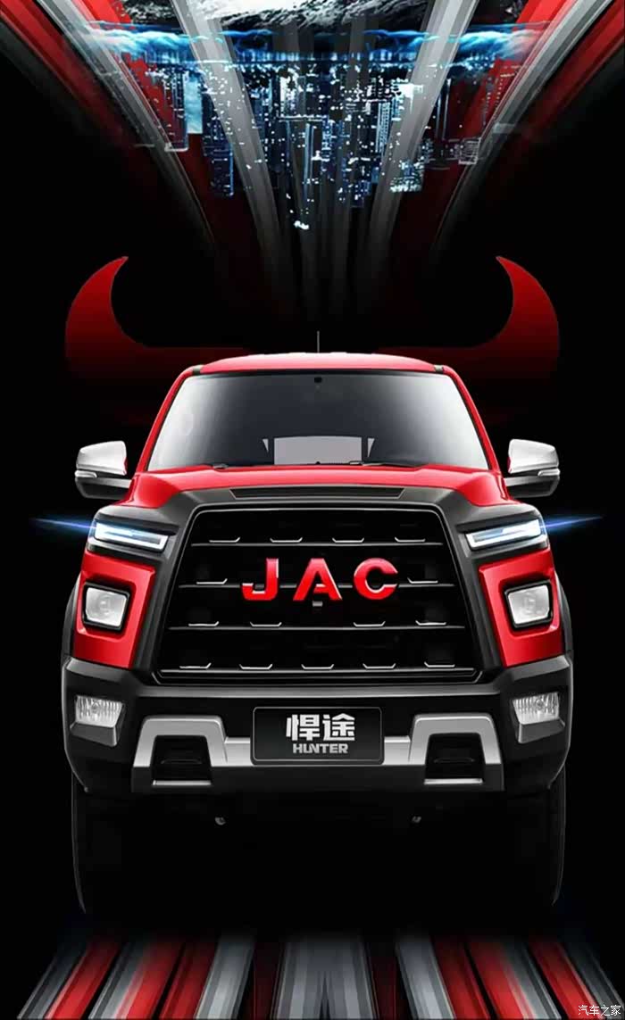 江淮悍途越野版 实车亮相感觉还可以