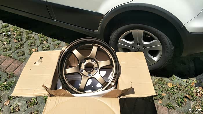 铃木天语sx4锐骑换轮毂