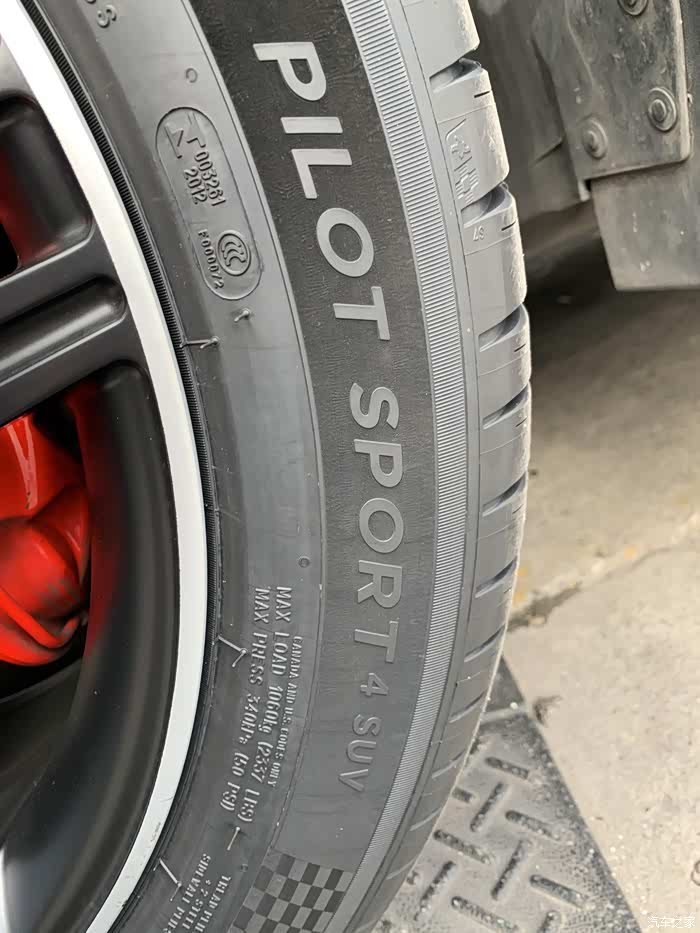 450换新鞋米其林pilotsport4suv上车实拍