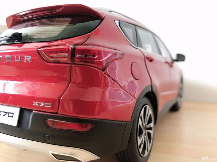 家家众测新潮帅气火山红捷途x70来袭