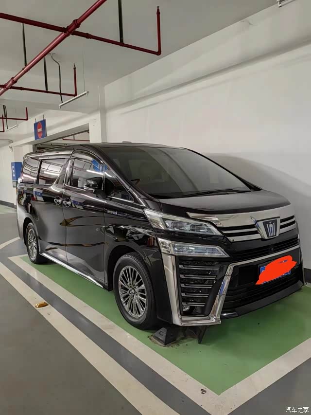 21款威尔法22年上牌外黑内米出