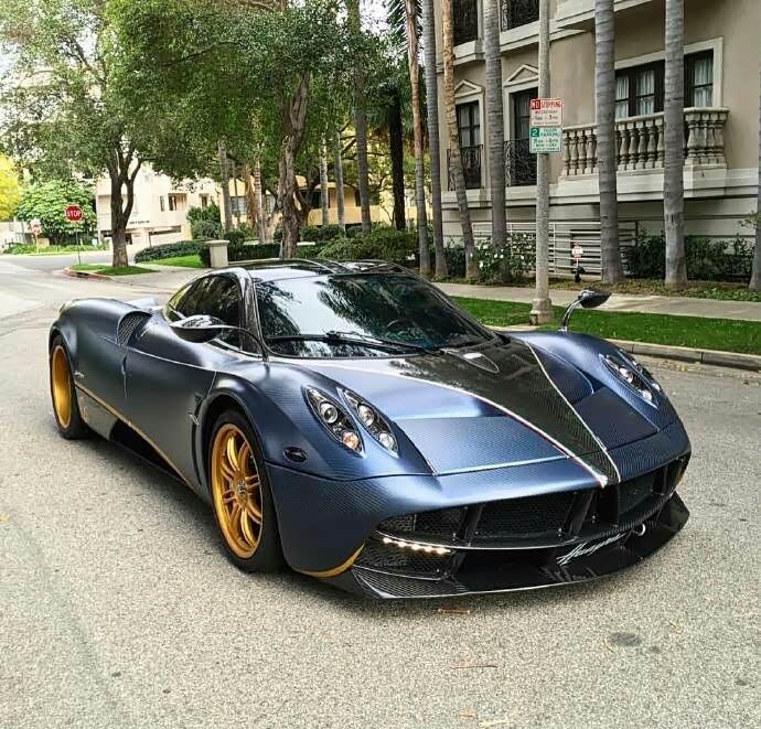 帕加尼huayra 风之子,极速超跑.