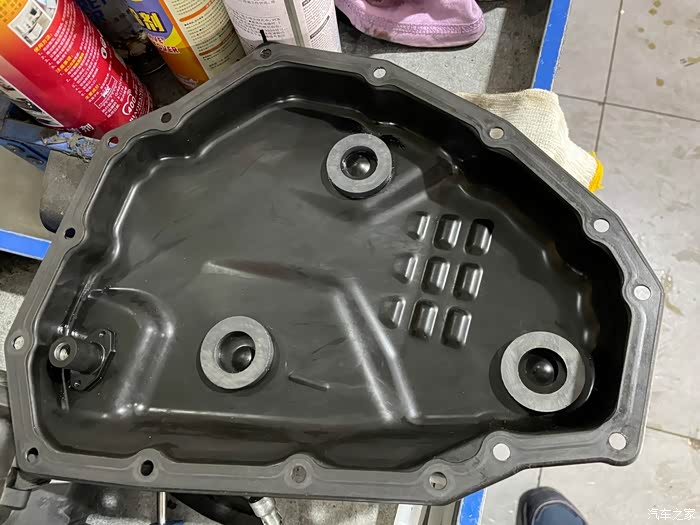 【图】6年6万公里轩逸拆油底壳更换变速箱油_轩逸论坛_汽车之家论坛