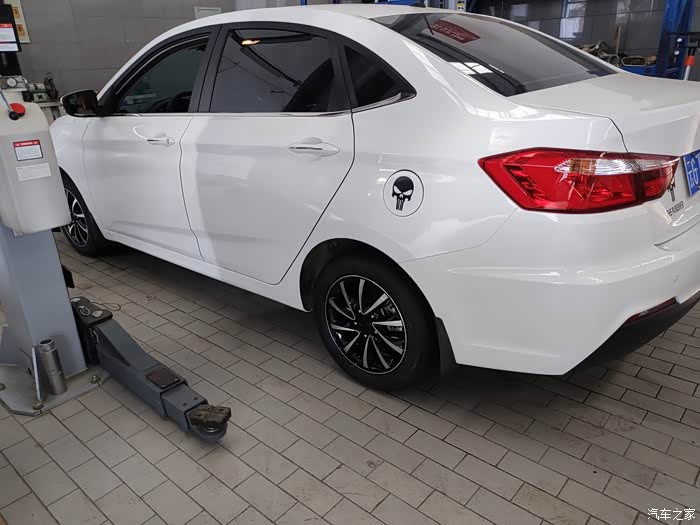 长安悦翔v7超齿改装