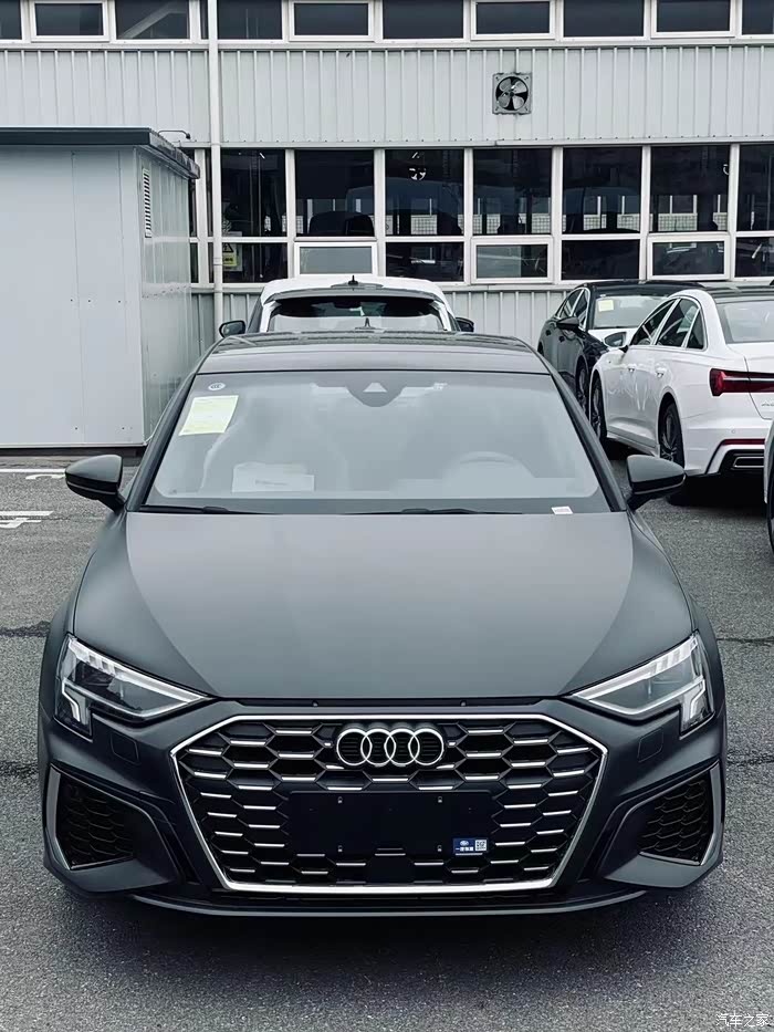奥迪a3王一博限定款猛石黑哑光版全国仅24台