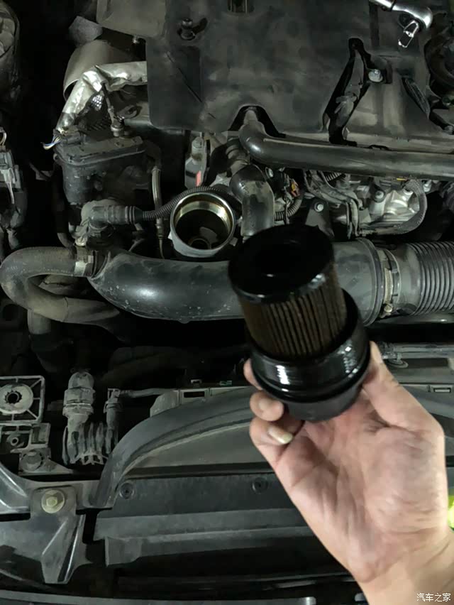 急请教一下这个纸滤芯怎么拆下来啊