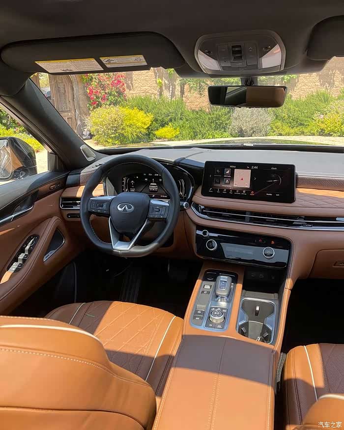 全新一代英菲尼迪qx60实车抢先看造型霸气内饰豪华将国产