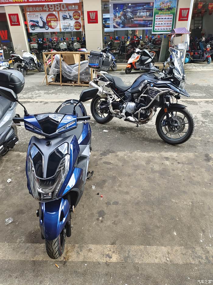 看车一个月提了2021款三阳fnx150