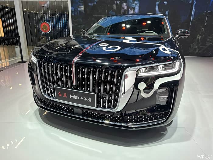 【图】广州车展看看beautiful的车—红旗展台_红旗h9论坛_汽车之家