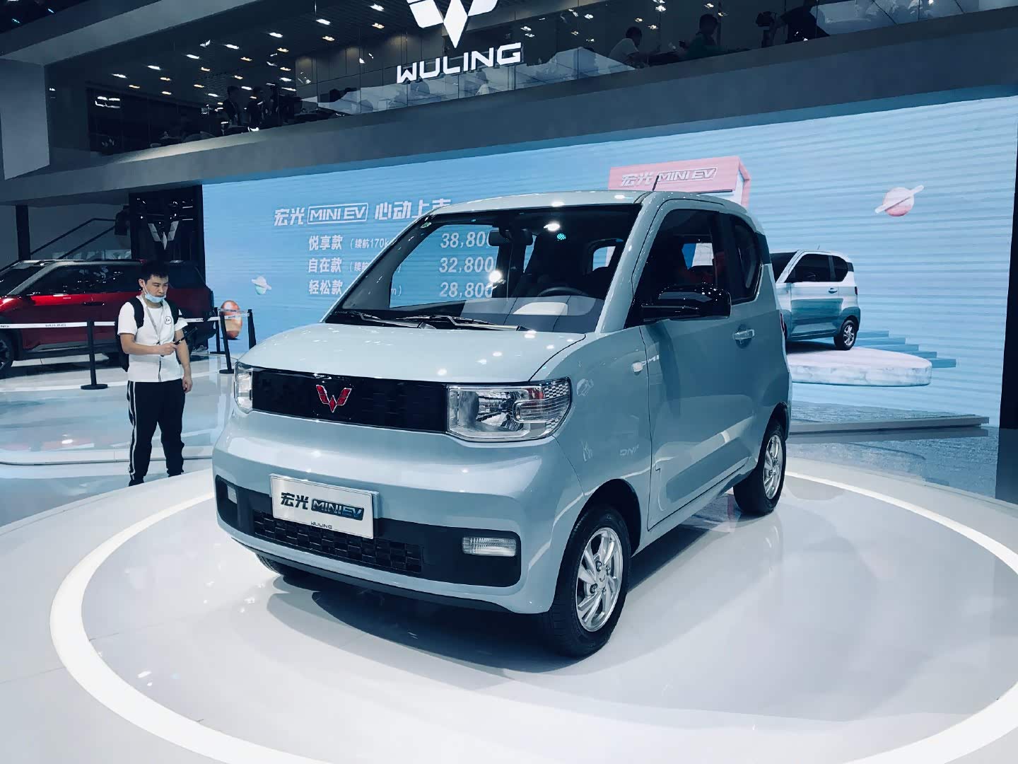 五菱宏光mini ev,又萌又可爱!_宏光mini ev论坛_手机汽车之家