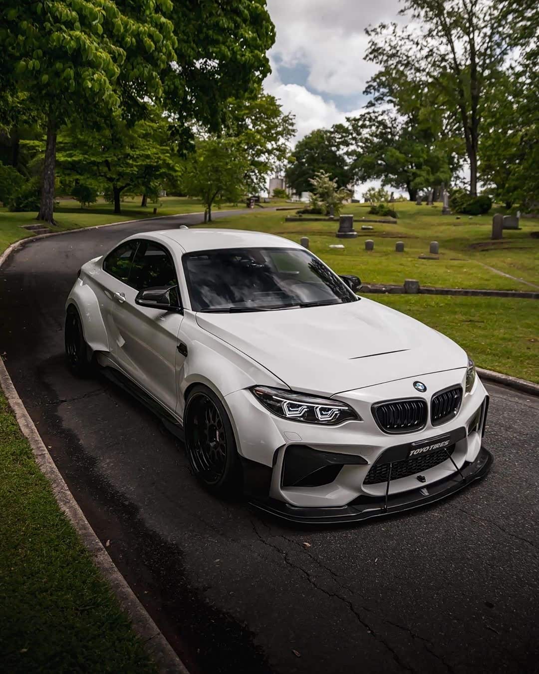 宝马m2双门轿跑车果然帅气.