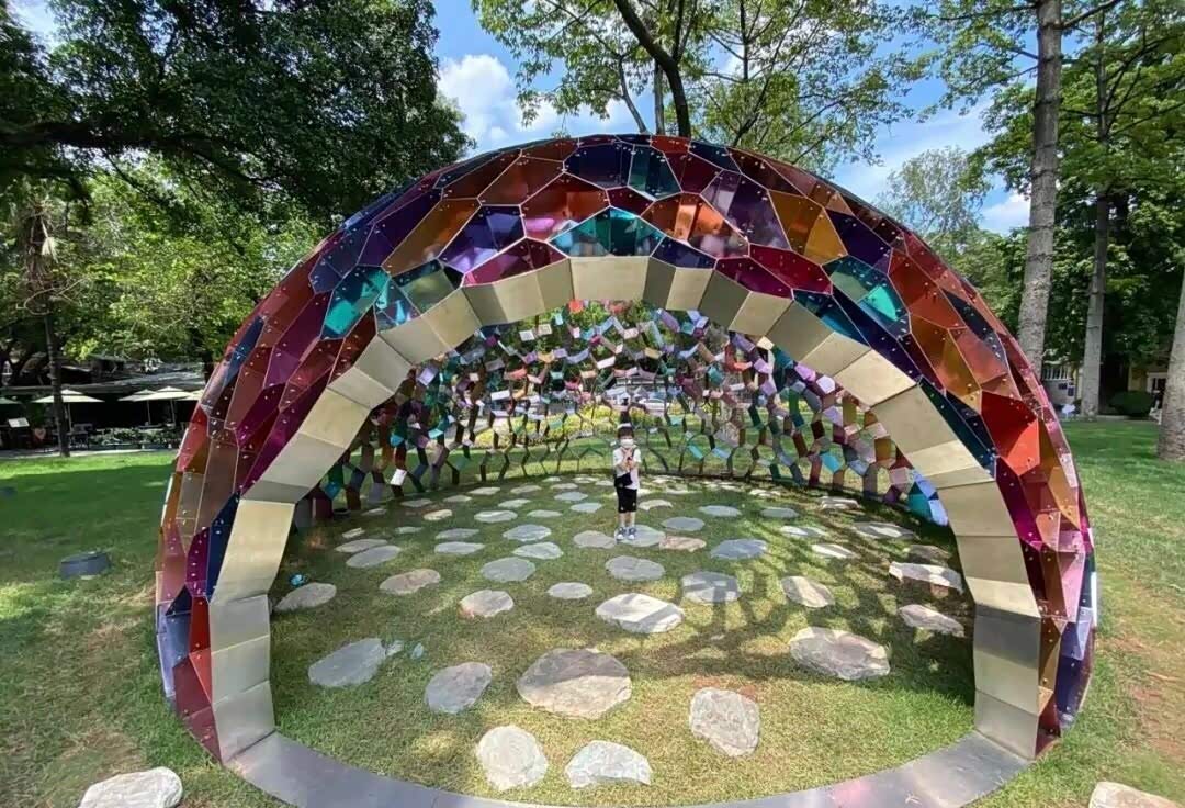 广州沙面·首届公共艺术季活动正在举行