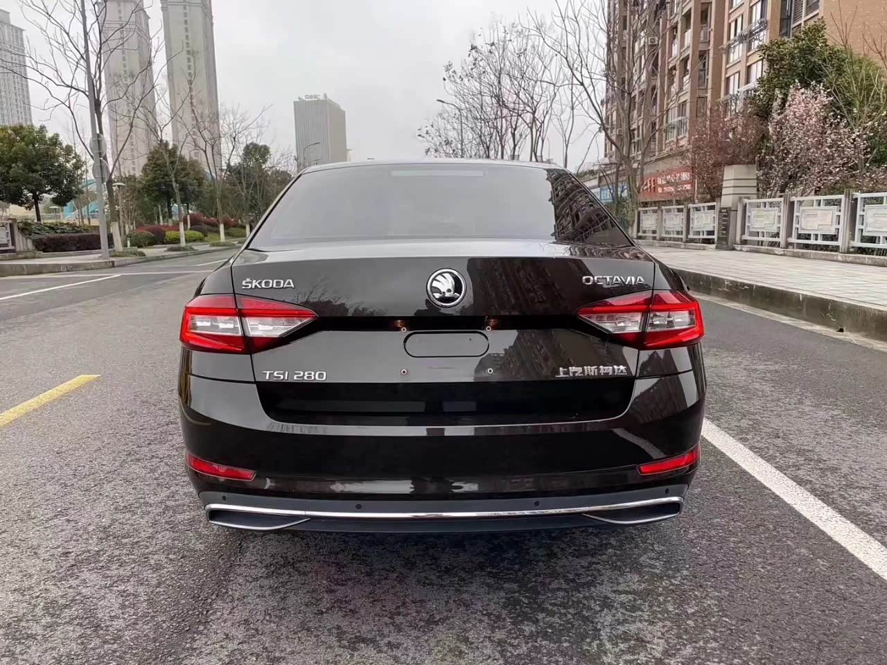 18款斯柯达明锐,1.4t高功率280版,经典掀背造型