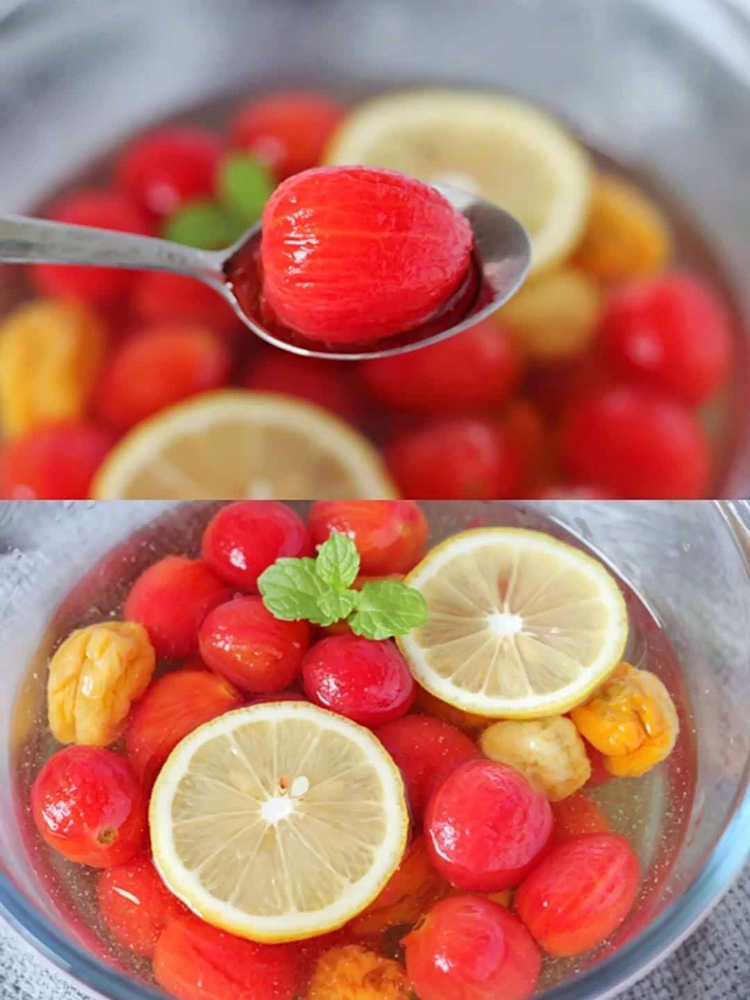 【图】夏日消暑必备的冰镇梅渍番茄,酸甜爽口_之诺60h论坛_汽车之家