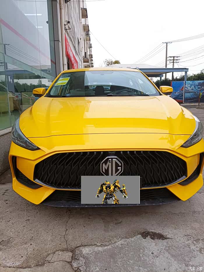 【图】人生的第一台车就是mg5"小黄蜂",妙不可言_名爵5论坛_汽车之家
