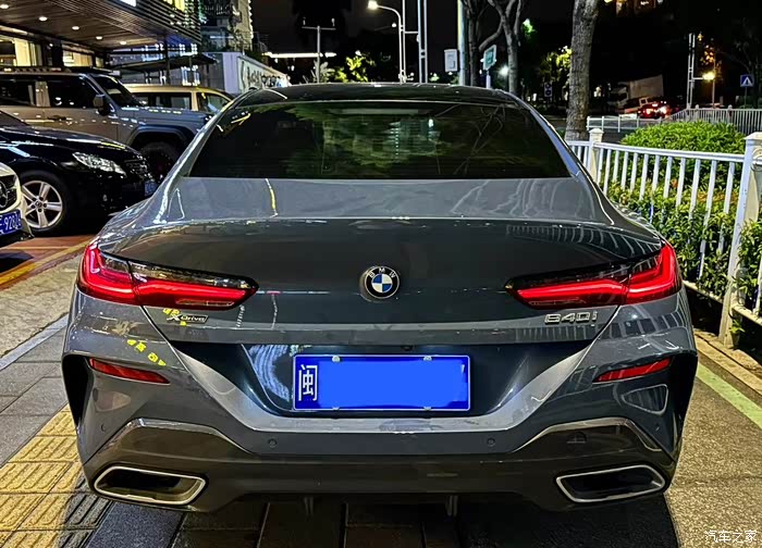 20年宝马840ixdrive四门轿跑配置到位