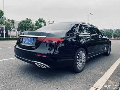 2021款奔驰e300l立标豪华款提车作业!