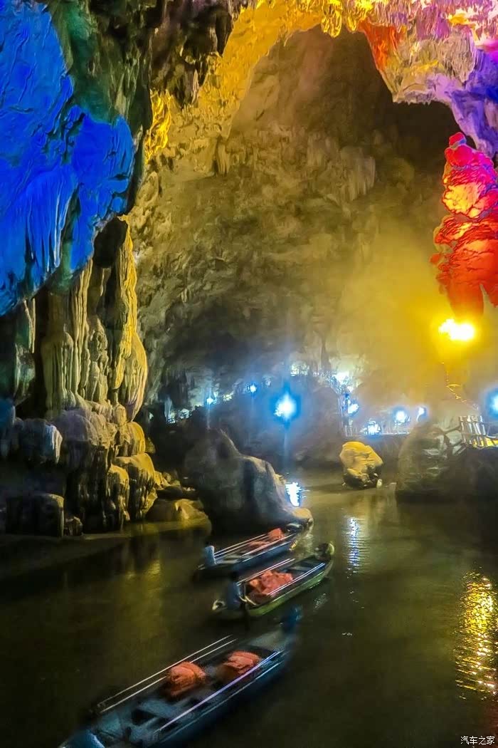 自驾游家乡美景黎明通天河.