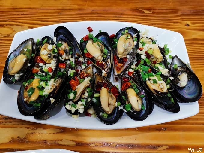 在大王村附近品尝了枸杞岛最有名的特产贻贝~赞