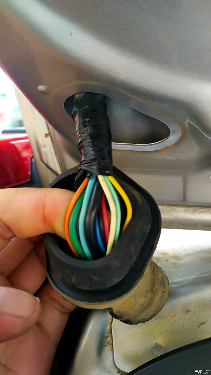 【图】请问哪一根是倒车灯线?_奇骏论坛_汽车之家论坛